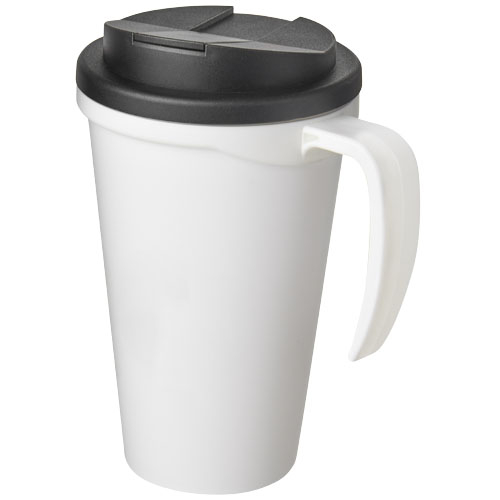 Mug isolant 350ml personnalisable Americano® Blanc / Noir